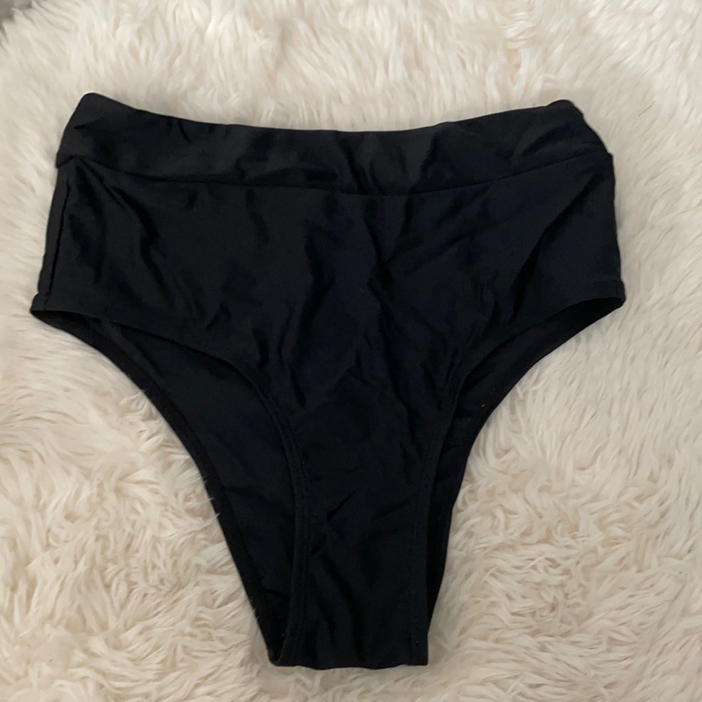 Black baithing suit bottoms
